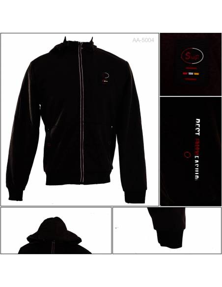 Jaket Katun Cowok Alpheus 2XL-3XL Big Size