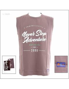 Kaos Singlet Cowok Tanpa Lengan Blow Your M-L