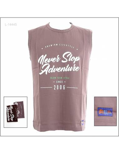 Kaos Singlet Cowok Tanpa Lengan Blow Your M-L