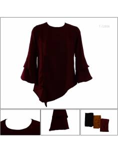 Atasan Blus Cewek Lengan Panjang Jeff All Size