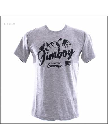 Kaos Oblong Cowok Lengan Pendek  Jimboy S-L