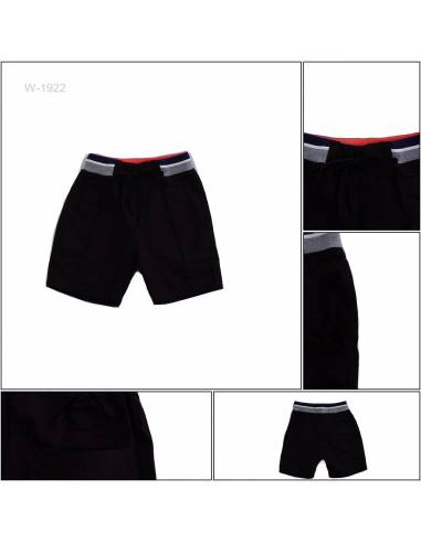 Celana Pendek Katun Anak Cowok Rib Kolor...