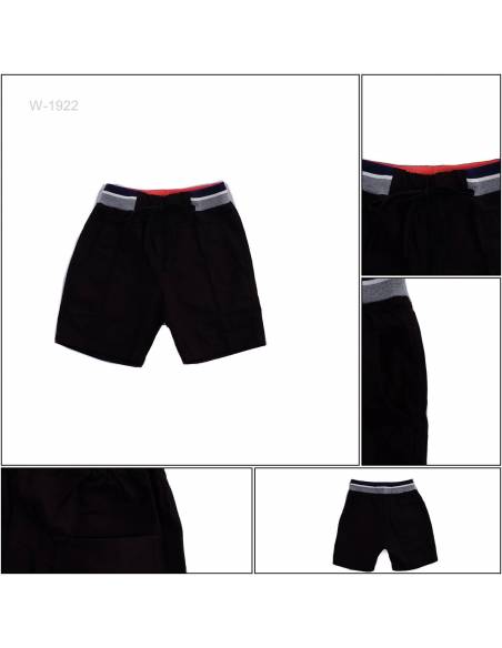 Celana Pendek Katun Anak Cowok Rib Kolor Maxmillian 2-6