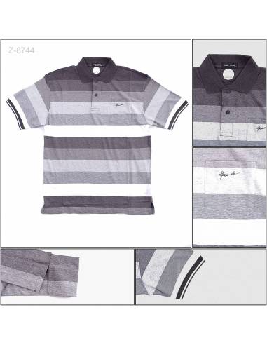 Kaos Kerah Cowok Lengan Pendek Hassenda 2XL-4XL