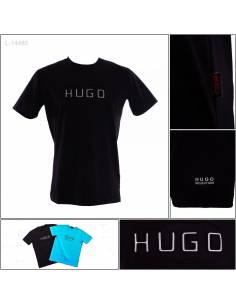 Kaos Oblong Cowok Lengan Pendek Hugo M-XL