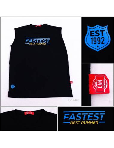 Kaos Singlet Cowok Tanpa Lengan Can Big Size