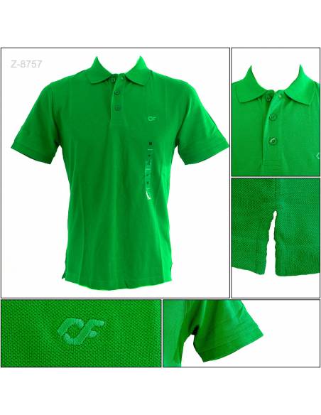 Kaos Kerah Cowok Polos Lengan Pendek Country Fiesta M-XL