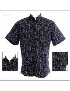Kemeja Cowok Slim Fit Lengan Pendek Volup M-XL