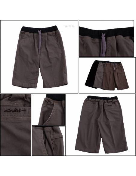 Celana Pendek Katun Anak Cowok Rib Kolor D'Corstoon 6-8