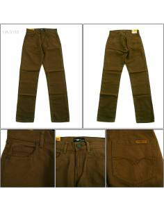 Celana Panjang Katun Reguler Cowok Stretch Triple 27-32