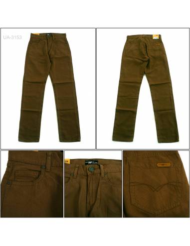 Celana Panjang Katun Reguler Cowok Stretch...