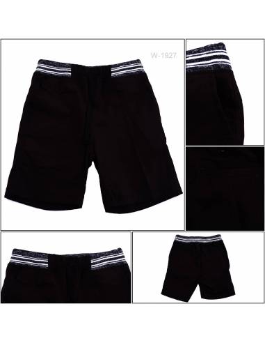 Celana Pendek Katun Anak Cowok Rib Kolor...