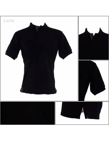 Kaos Kerah Cowok Polos Lengan Pendek Hanspeter...