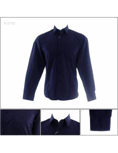 Kemeja Formal Cowok Regular Lengan Panjang Darvas S-XL