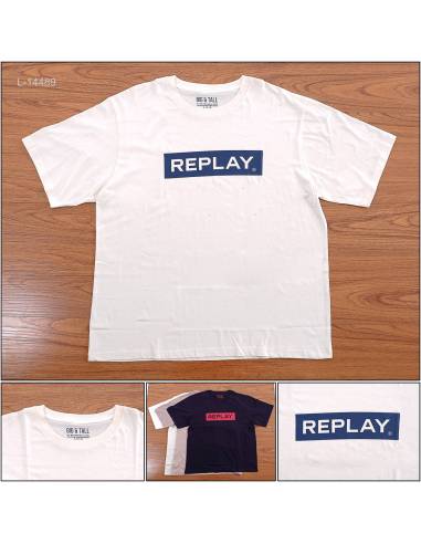 Kaos Oblong Cowok Lengan Pendek Big & Tall All...