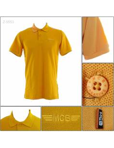 Kaos Kerah Cowok Polos Lengan Pendek MCB L-XL