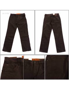 Celana Panjang Katun Reguler Cowok Stretch Cardinal 33-38