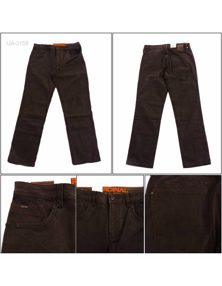 Celana Panjang Katun Reguler Cowok Stretch Cardinal 33-38