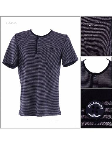 Kaos Oblong Cowok Lengan Pendek Silomide M-XL