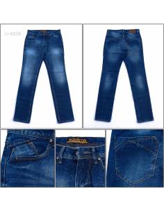 Celana Panjang Jeans Slim Fit Cowok Movin On 27-32