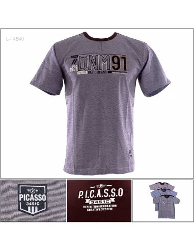 Kaos Oblong Cowok Lengan Pendek Picasso M-L