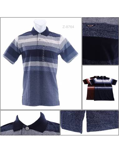 Kaos Kerah Cowok Lengan Pendek Silomide M-XL