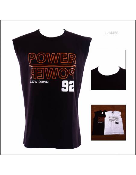 Kaos Singlet Cowok Tanpa Lengan CAN M-L