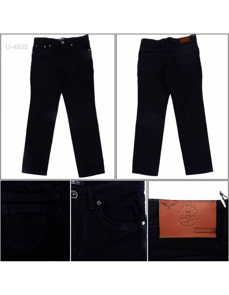 Celana Panjang Jeans Reguler Cowok Rock Sky 33-38