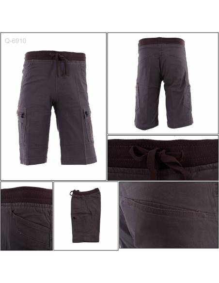 Celana Pendek Rib Kolor Cargo Movin On M-XL