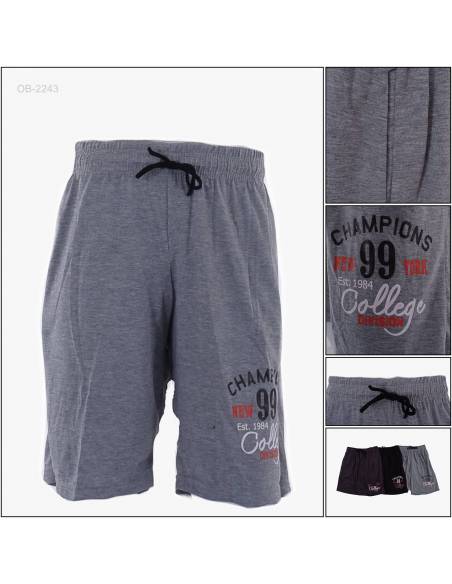 Celana Pendek Kolor Cowok Muscle Fit All Size