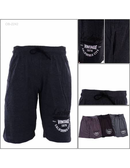 Celana Pendek Kolor Cowok Muscle Fit All Size