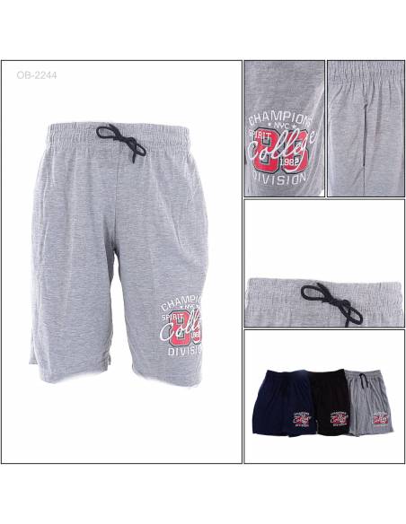 Celana Pendek Kolor Cowok Muscle Fit All Size