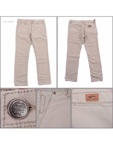 Celana Panjang Jeans Slim Fit Cowok Stretch...