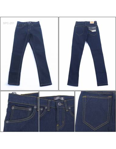 Celana Panjang Jeans Slim Fit Cowok Emba 27-36