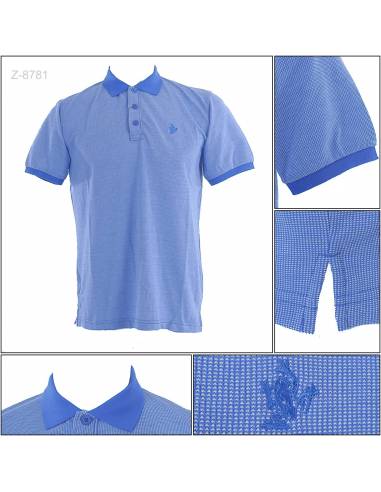 Kaos Kerah Cowok Lengan Pendek Osella M-XL