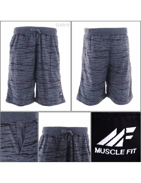 Celana Pendek Kolor Cowok Muscle Fit