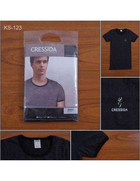 Kaos Dalam Cowok Lengan Pendek Cressida S-XL