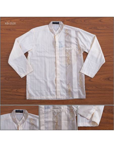 Kemeja Muslim Cowok Lengan Panjang Otista L