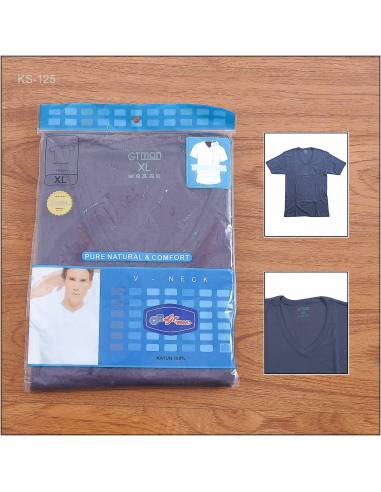 Kaos Dalam Cowok Lengan Pendek Gt Man M-XL