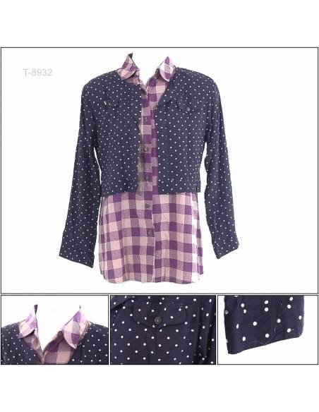 Atasan Cewek Lengan Panjang Fufu Mollie All Size