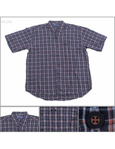 Kemeja Cowok Regular Lengan Pendek Cressida XL