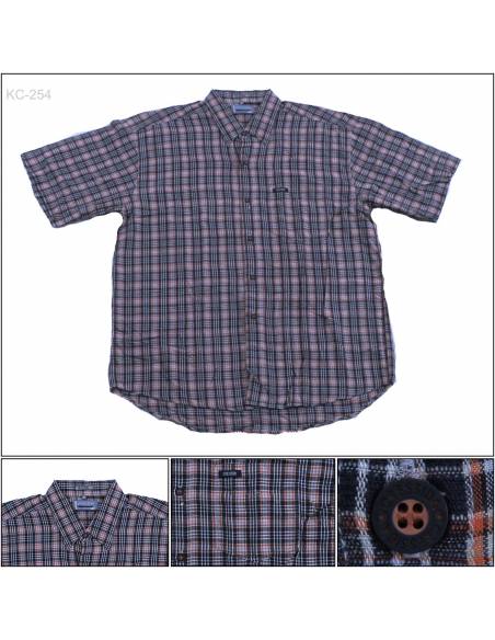 Kemeja Cowok Regular Lengan Pendek Cressida XL