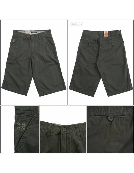 Celana Pendek Katun Cowok Elviti 28- 32