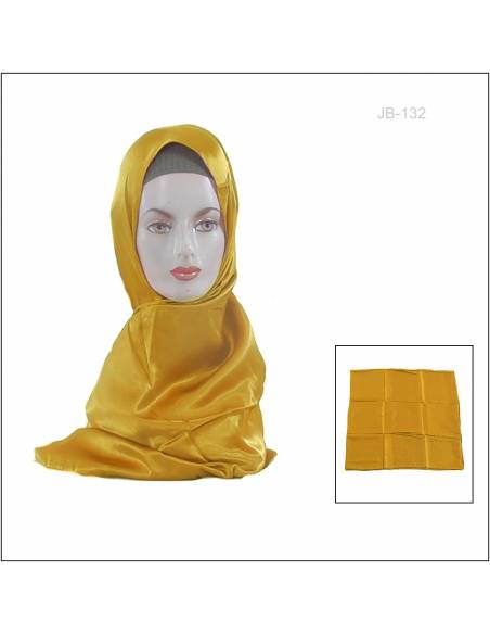 Jilbab Cewek Segi Empat Satin Bella Square