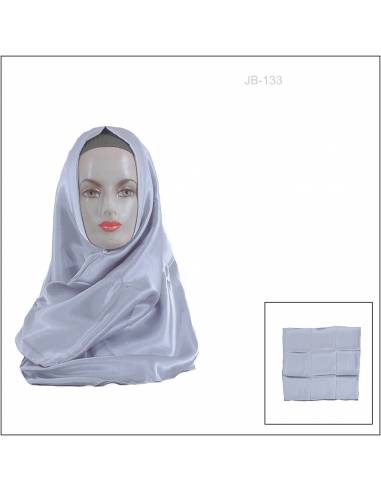 Jilbab Cewek Segi Empat Satin Bella Square