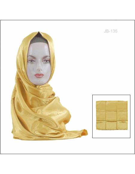 Jilbab Cewek Segi Empat Satin Bella Square