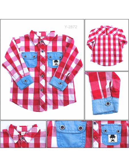 Kemeja Anak Cowok Lengan Panjang Bautiques 12