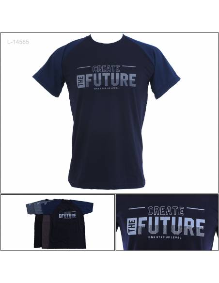 Kaos Oblong Cowok Lengan Pendek Davici M-L