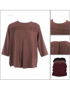 Atasan Blus Cewek Lengan 7/8 Jeff All Size