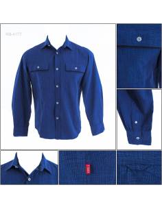 Kemeja Cowok Lengan Panjang Gabrielle S-XL